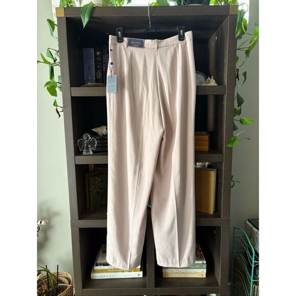 NWT J&L Atelier Dusty Rose Wide Leg Pants Size Small - Picture 2 of 6